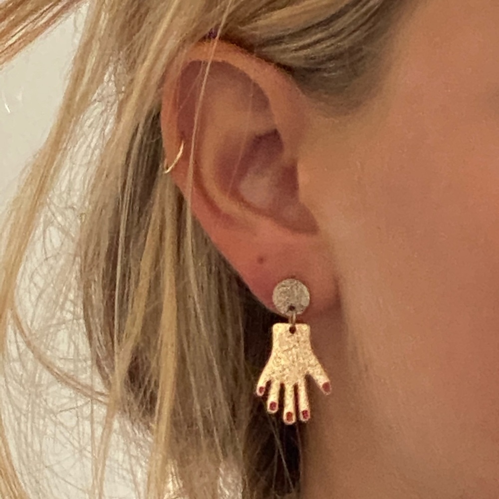 Hand Earrings